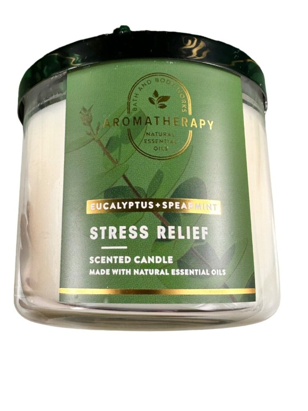 Bath & Body Works Green Aromatherapy Stress‎ Relief Eucalyptus Spearmint - Picture 7 of 12